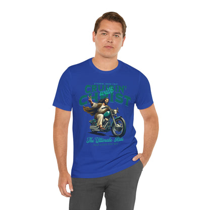 Christian Unisex Tee - Cruisin' with Christ Design