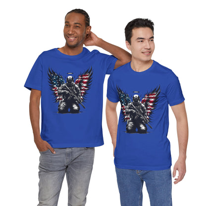 Patriotic Soldier with HaloT-shirt