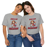 Jesus is my Valentine Great Gift for Him or Her Jersey Short Sleeve Tee, Love Tee, Romantic Shirt, Couples Shirt