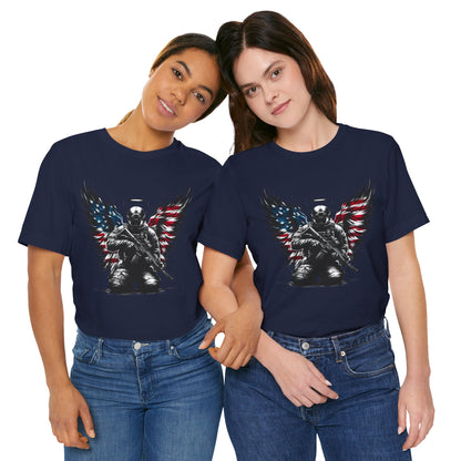 Patriotic Soldier with HaloT-shirt