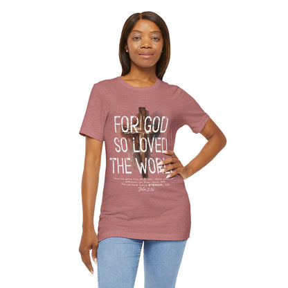 Faithful Christian Unisex Tee, Scripture Graphic Tshirt, Religious Gift, Jesus Lover Shirt, Christian Apparel, Bible Verse Clothing
