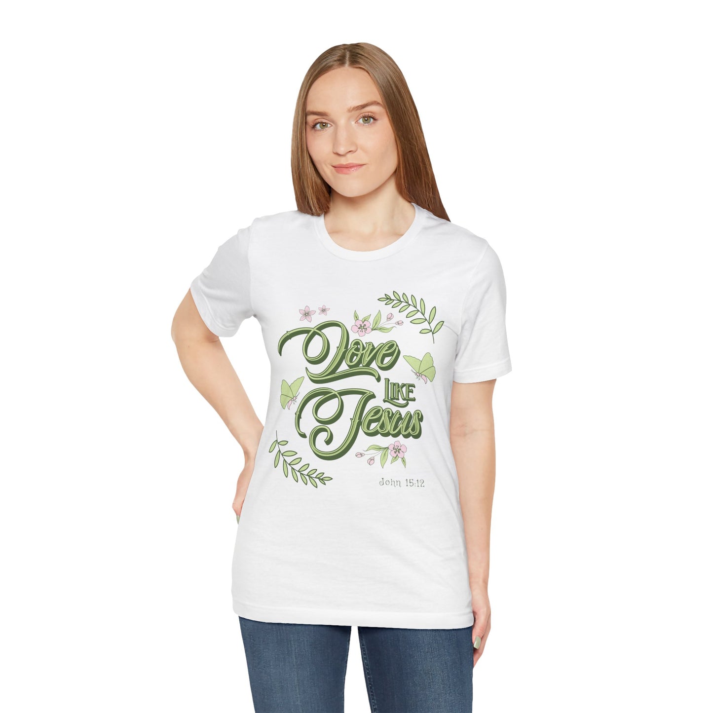 Christian T-Shirt Love Like Jesus Unisex Tee