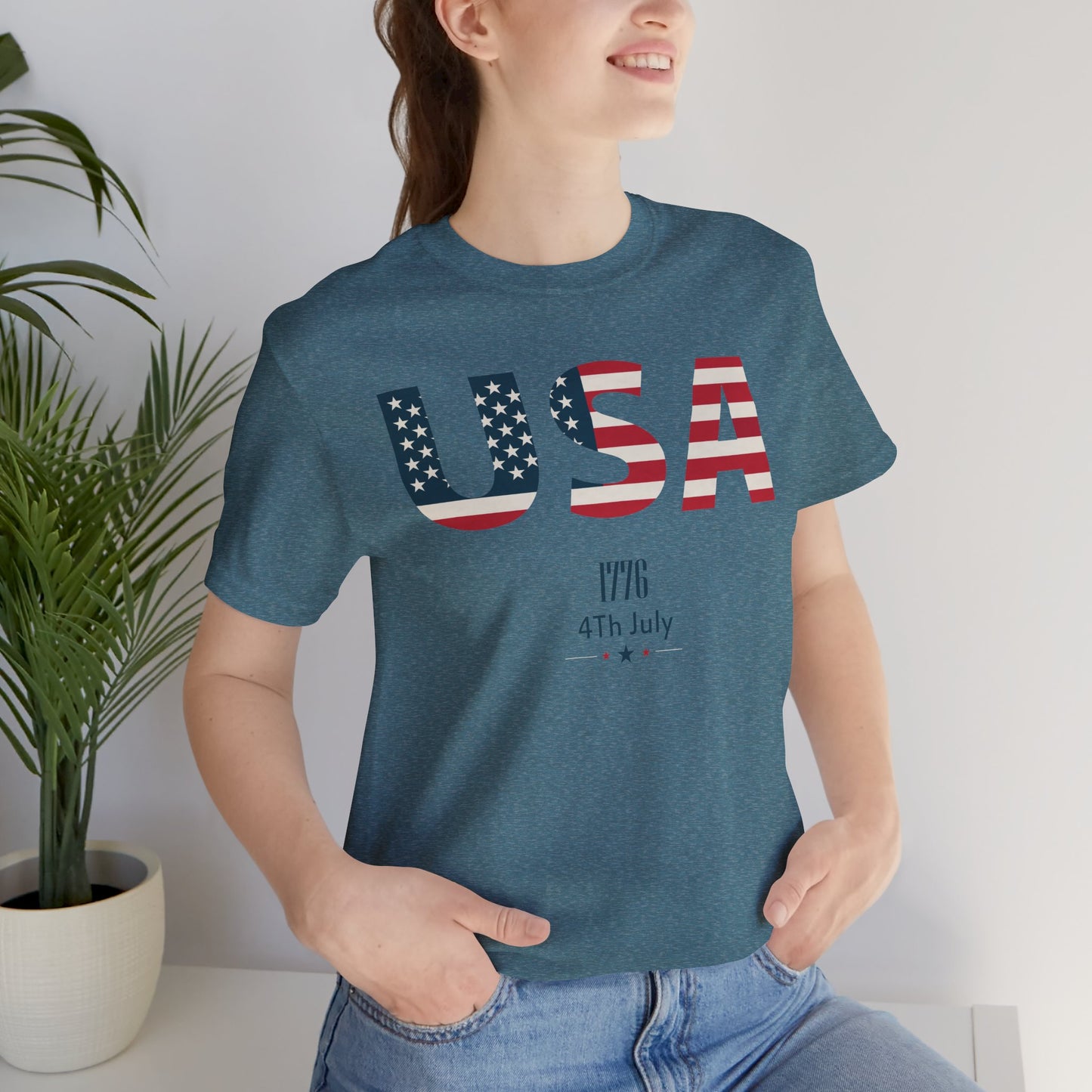 USA 1776 4th of July Tee