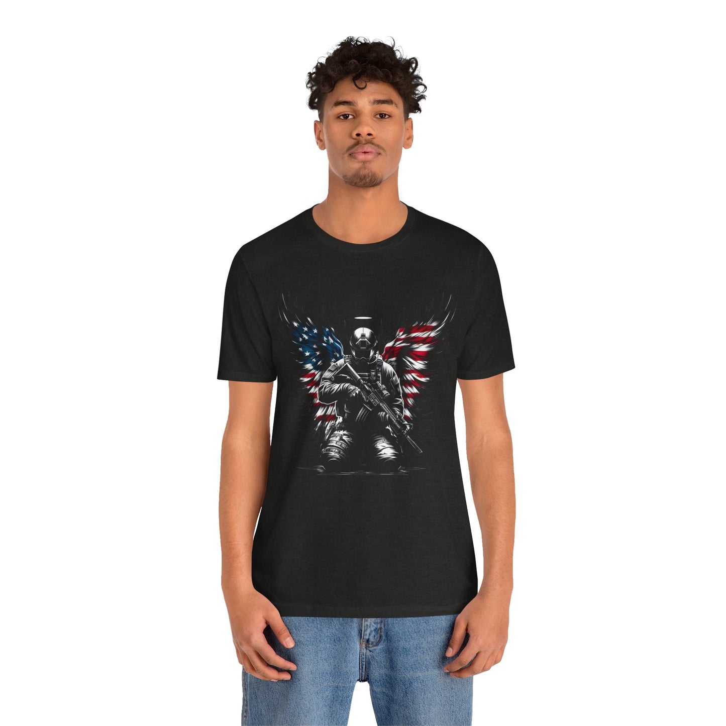 Patriotic Soldier with HaloT-shirt