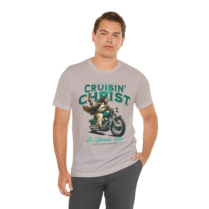 Christian Unisex Tee - Cruisin' with Christ Design