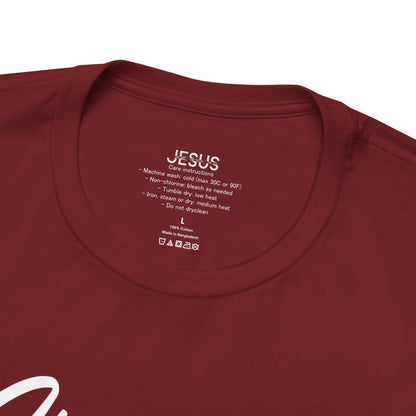 Wear Your Beliefs: Christ is the Reason Unisex Tee, Religious Short Sleeve T-Shirt, Inspirational Christian Clothing, Faith Tee