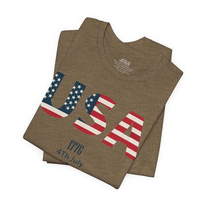 USA 1776 4th of July Tee