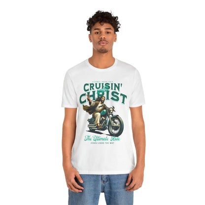 Christian Unisex Tee - Cruisin' with Christ Design