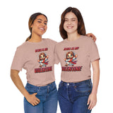 Jesus is my Valentine Great Gift for Him or Her Jersey Short Sleeve Tee, Love Tee, Romantic Shirt, Couples Shirt