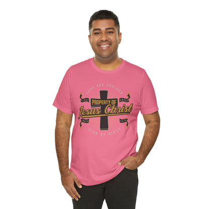 Christian Unisex Tee - Property of Jesus Christ Shirt