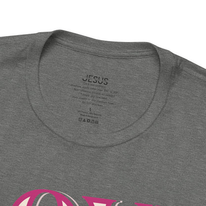 Love Like Jesus Tee, Cute Christian Shirt, Inspirational Tee, Gift for Her, Faith-Based Fashion, Summer Outfit