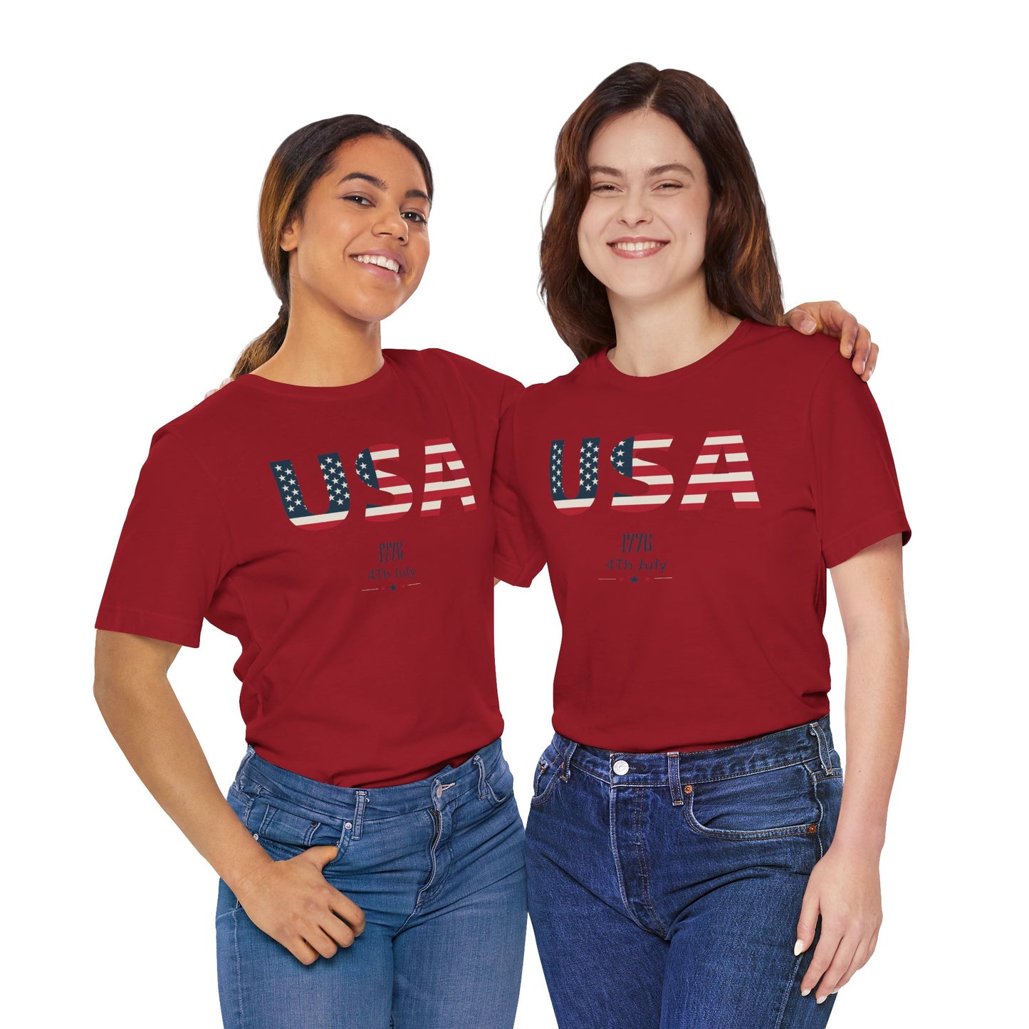 USA 1776 4th of July Tee