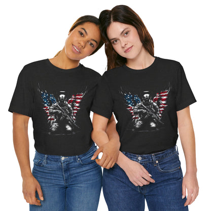 Patriotic Soldier with HaloT-shirt