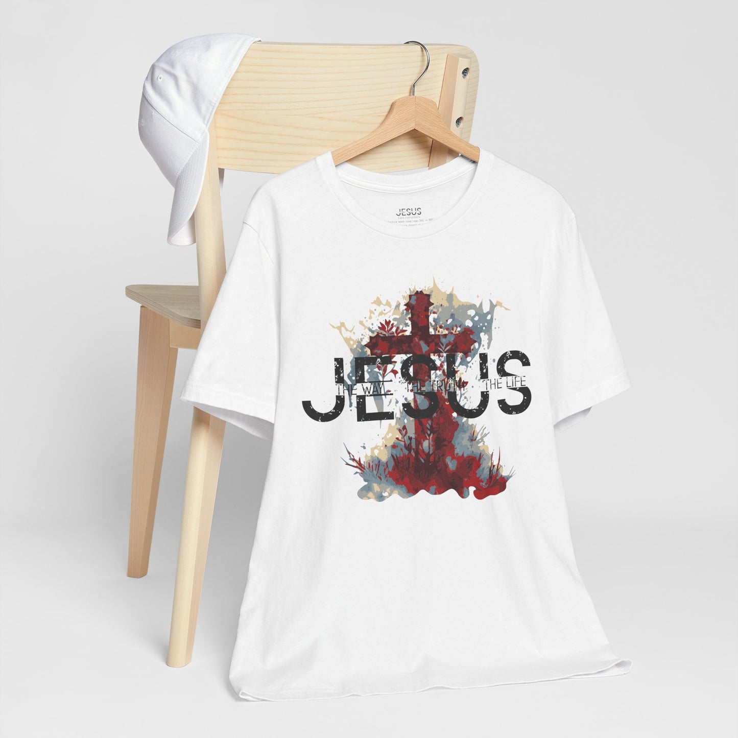 Divine Inspiration: The Way, The Truth, The Life Tee, Jesus Shirt, Religious Graphic Tee, Faith Apparel