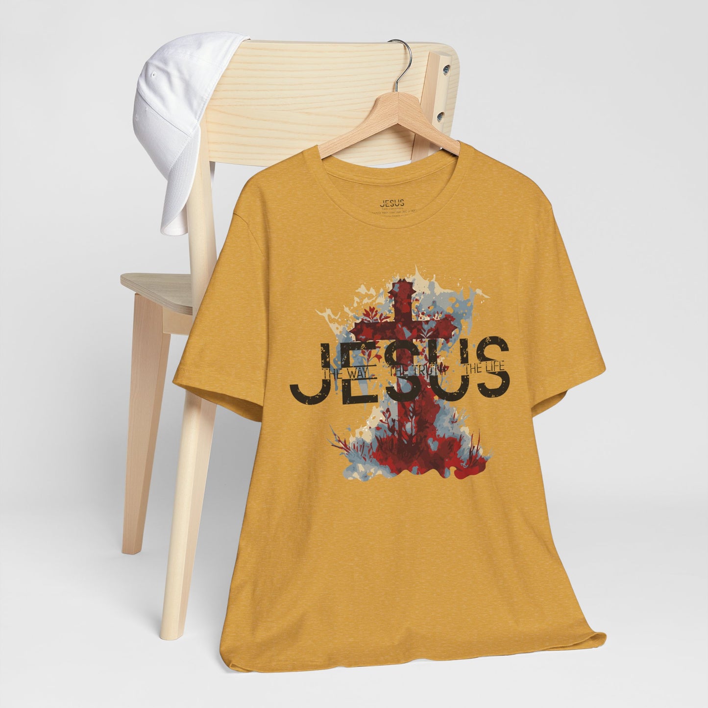 Divine Inspiration: The Way, The Truth, The Life Tee, Jesus Shirt, Religious Graphic Tee, Faith Apparel