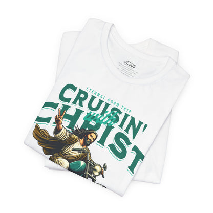 Christian Unisex Tee - Cruisin' with Christ Design