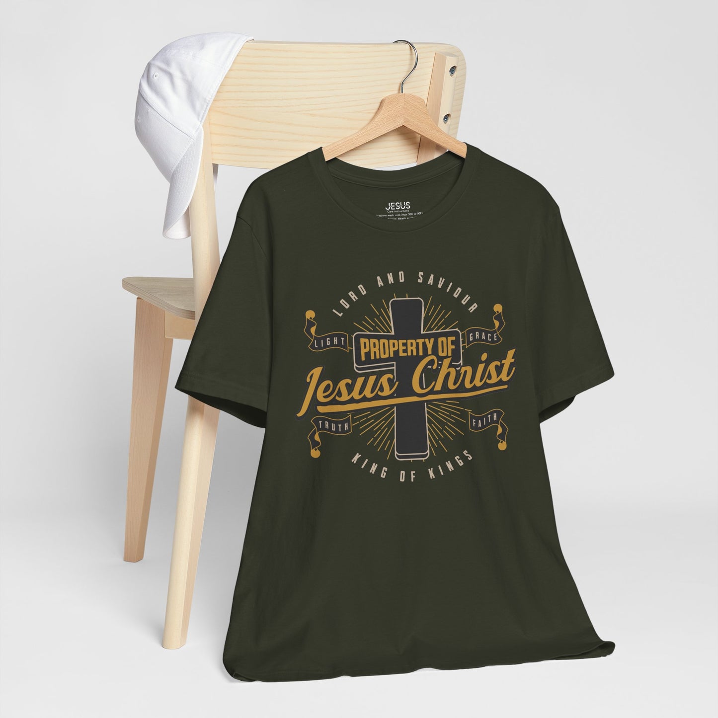 Christian Unisex Tee - Property of Jesus Christ Shirt