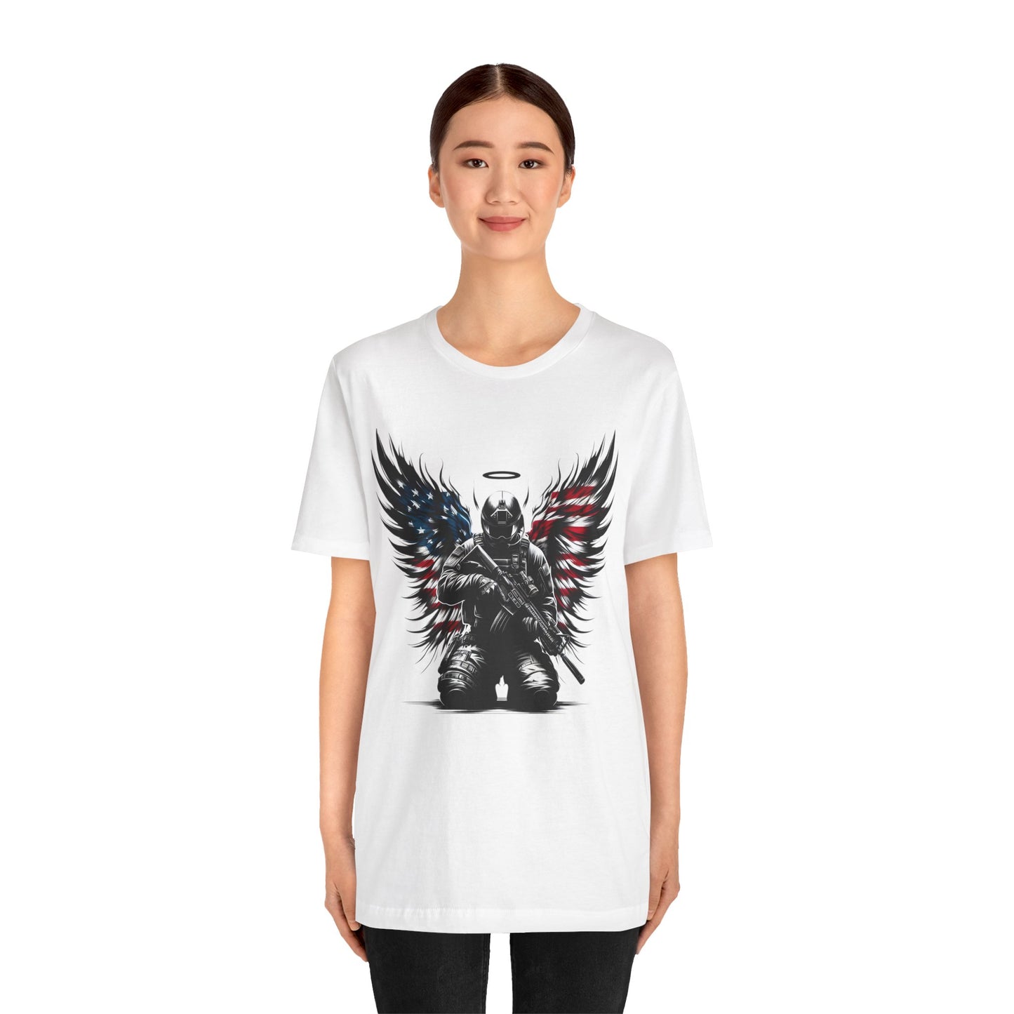 Patriotic Soldier with HaloT-shirt