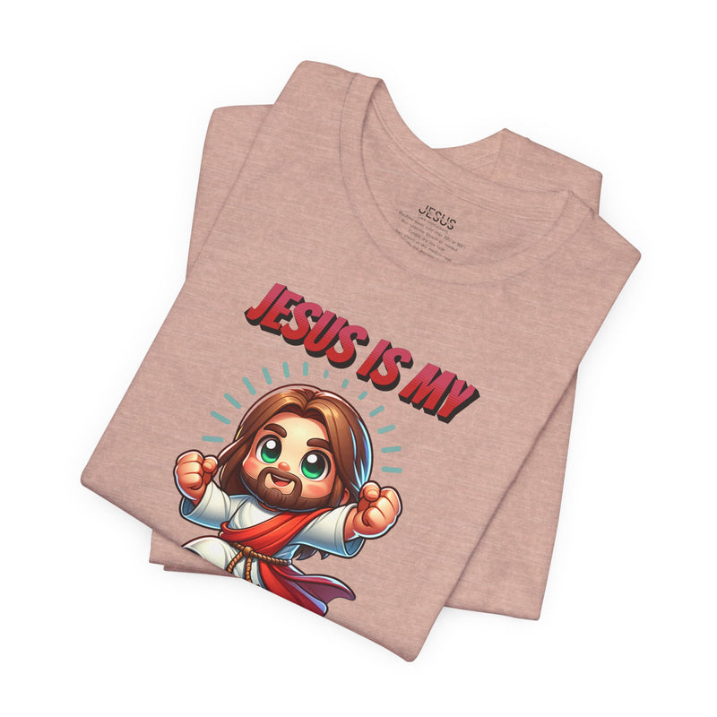 Jesus is my Valentine Great Gift for Him or Her Jersey Short Sleeve Tee, Love Tee, Romantic Shirt, Couples Shirt