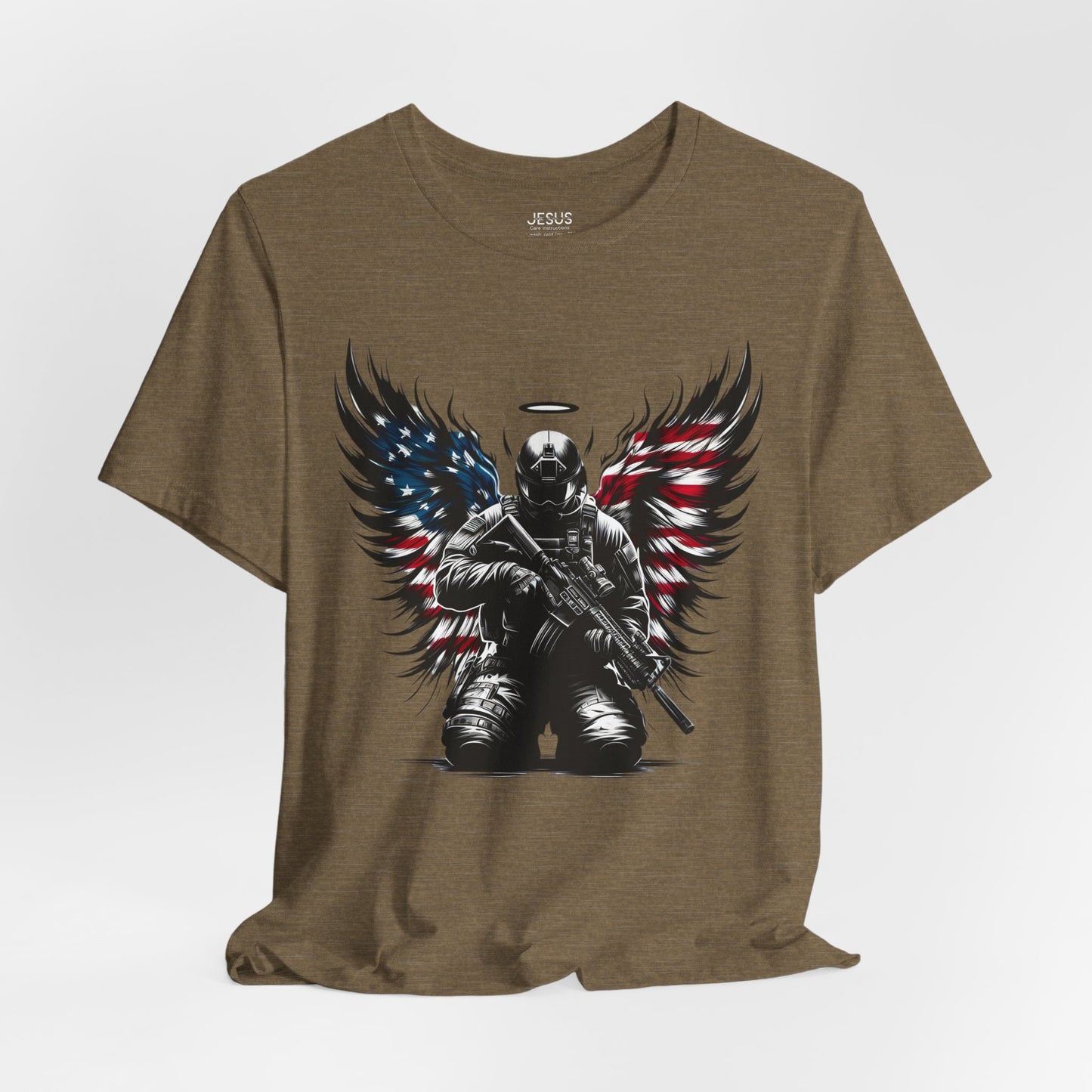 Patriotic Soldier with HaloT-shirt