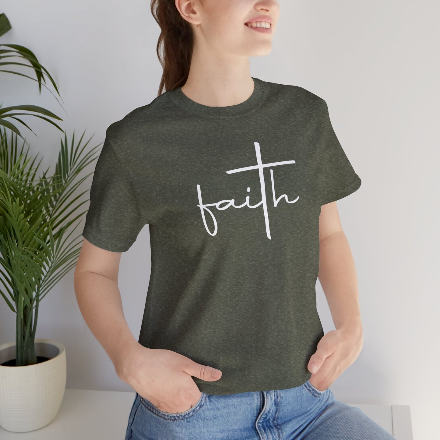 Inspire Your Faith with Our Unisex Christian Tee - Spiritual Apparel for Him and Her, Religious Graphic Shirt, Church Apparel