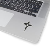 Stickers - Cross Water Mark Design for Faithful Christians