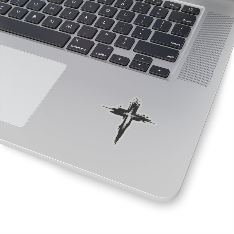Stickers - Cross Water Mark Design for Faithful Christians
