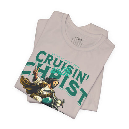 Christian Unisex Tee - Cruisin' with Christ Design