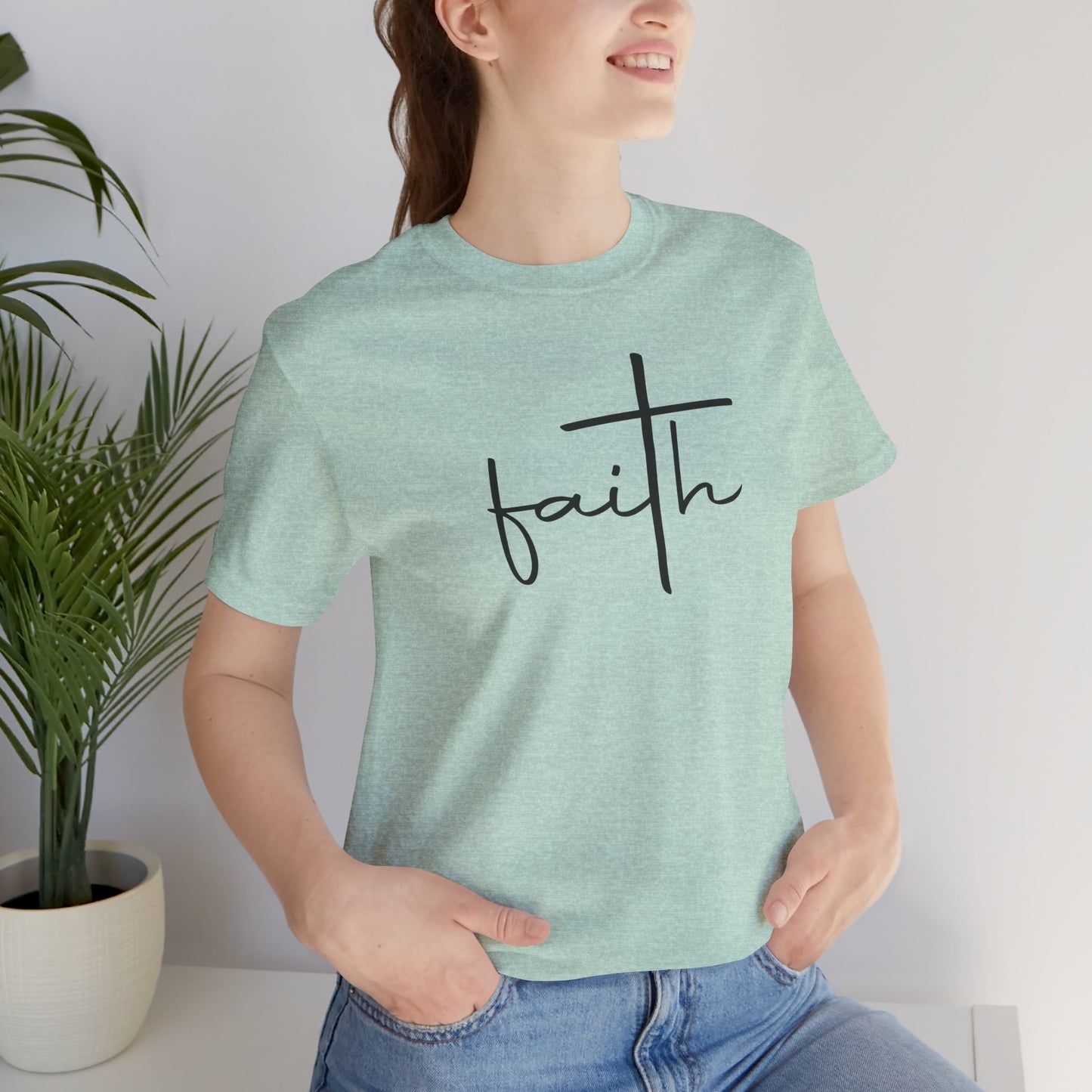 Inspire Your Faith with Our Unisex Christian Tee - Spiritual Apparel for Him and Her, Religious Graphic Shirt, Church Apparel