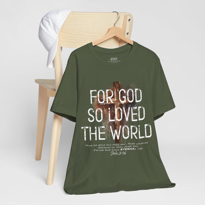Faithful Christian Unisex Tee, Scripture Graphic Tshirt, Religious Gift, Jesus Lover Shirt, Christian Apparel, Bible Verse Clothing