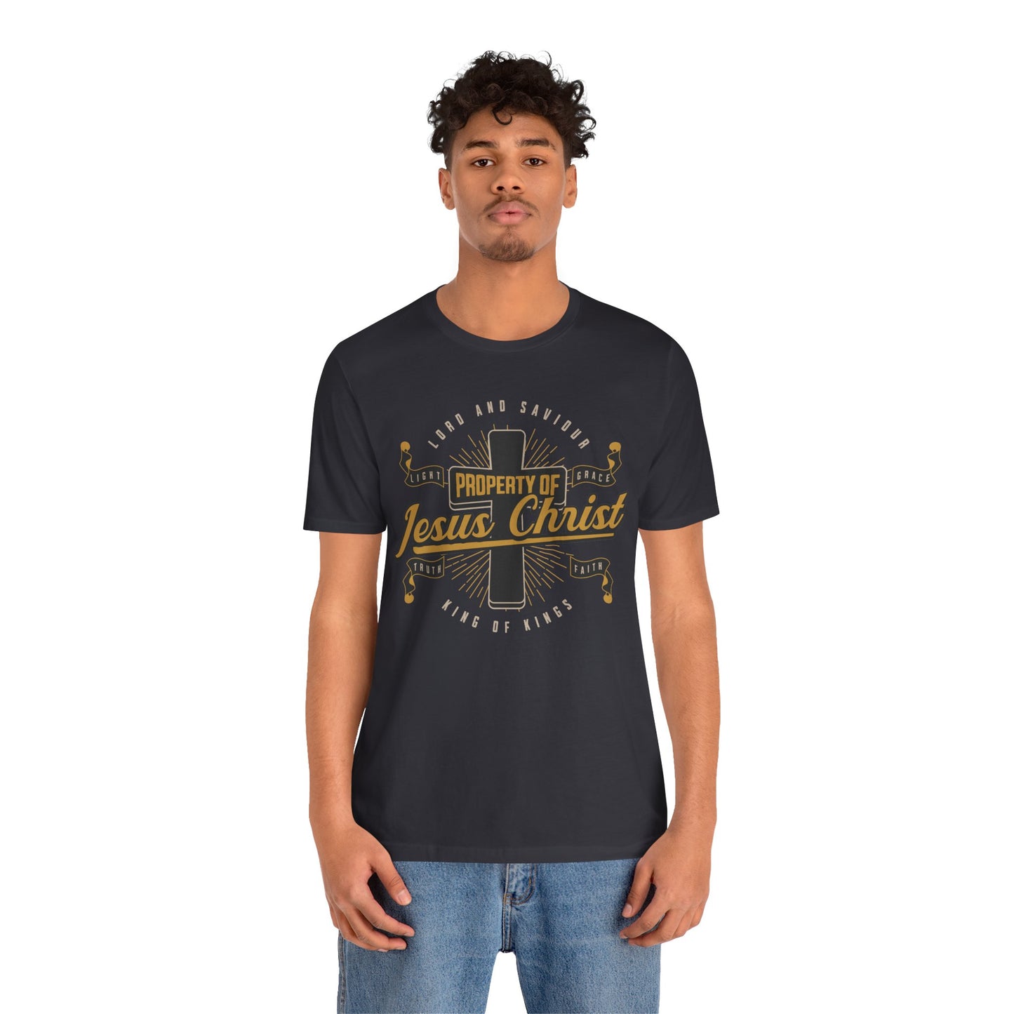 Christian Unisex Tee - Property of Jesus Christ Shirt