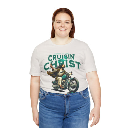 Christian Unisex Tee - Cruisin' with Christ Design