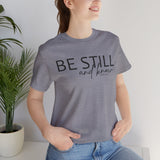 Faith-based Unisex Tee, Christian Apparel, Religious Shirt, Spiritual Gift, Inspirational Graphic Shirt, Comfortable Short Sleeve Top