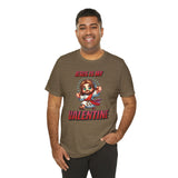 Jesus is my Valentine Great Gift for Him or Her Jersey Short Sleeve Tee, Love Tee, Romantic Shirt, Couples Shirt
