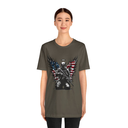 Patriotic Soldier with HaloT-shirt