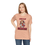Jesus is my Valentine Great Gift for Him or Her Jersey Short Sleeve Tee, Love Tee, Romantic Shirt, Couples Shirt