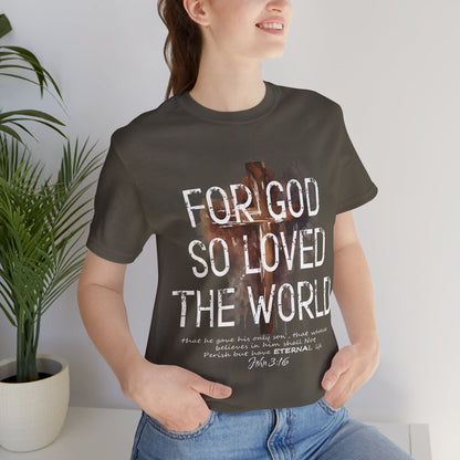 Faithful Christian Unisex Tee, Scripture Graphic Tshirt, Religious Gift, Jesus Lover Shirt, Christian Apparel, Bible Verse Clothing