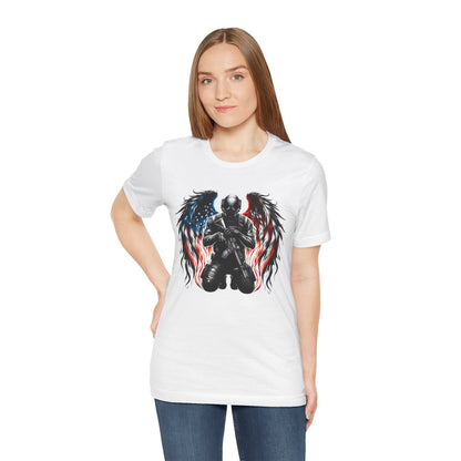 Patriotic Soldier with Angel Tee