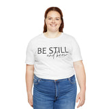 Faith-based Unisex Tee, Christian Apparel, Religious Shirt, Spiritual Gift, Inspirational Graphic Shirt, Comfortable Short Sleeve Top