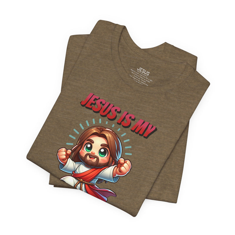 Jesus is my Valentine Great Gift for Him or Her Jersey Short Sleeve Tee, Love Tee, Romantic Shirt, Couples Shirt