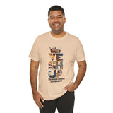Inspirational Christian Tee with Biblical Verse, Perfect for Faith Events, Gifts, Religious Celebrations, Everyday Wear