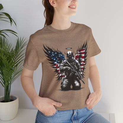 Patriotic Soldier with HaloT-shirt