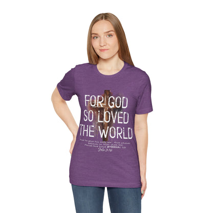 Faithful Christian Unisex Tee, Scripture Graphic Tshirt, Religious Gift, Jesus Lover Shirt, Christian Apparel, Bible Verse Clothing