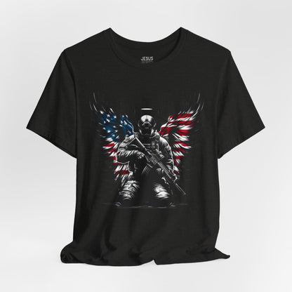 Patriotic Soldier with HaloT-shirt