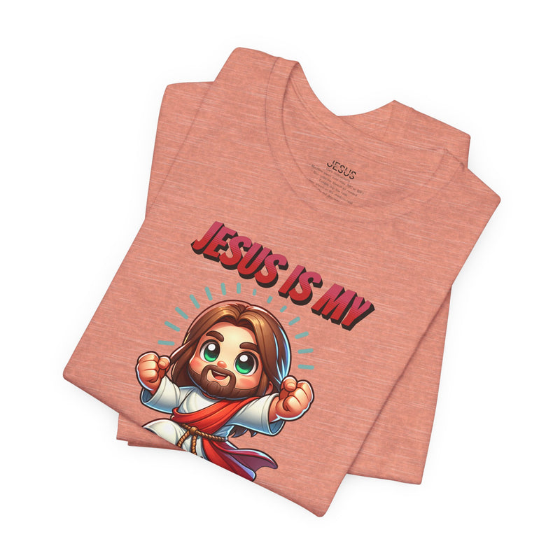 Jesus is my Valentine Great Gift for Him or Her Jersey Short Sleeve Tee, Love Tee, Romantic Shirt, Couples Shirt
