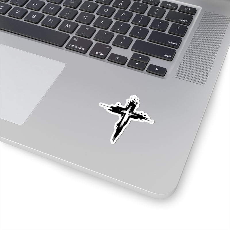 Stickers - Cross Water Mark Design for Faithful Christians
