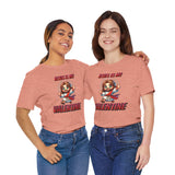 Jesus is my Valentine Great Gift for Him or Her Jersey Short Sleeve Tee, Love Tee, Romantic Shirt, Couples Shirt
