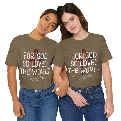 Faithful Christian Unisex Tee, Scripture Graphic Tshirt, Religious Gift, Jesus Lover Shirt, Christian Apparel, Bible Verse Clothing