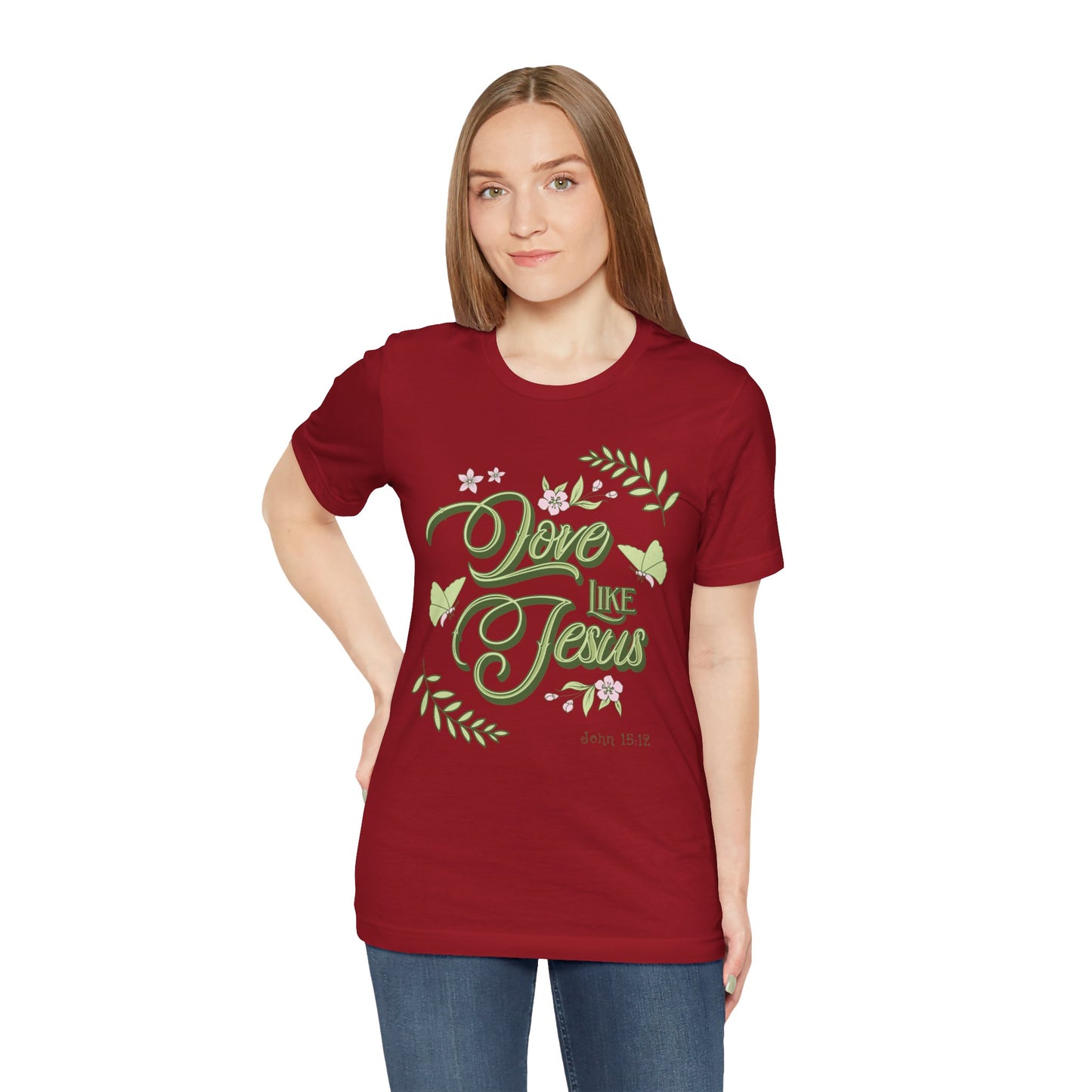 Christian T-Shirt Love Like Jesus Unisex Tee