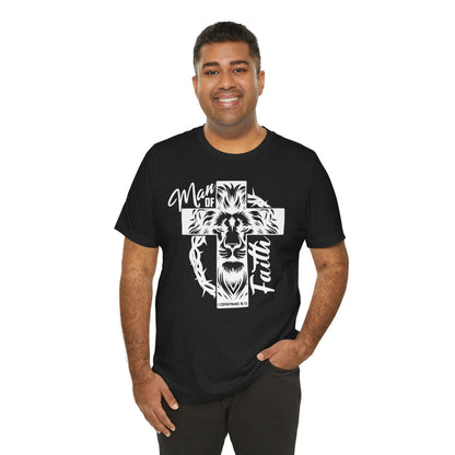 Man of Faith Unisex Jersey Short Sleeve Tee